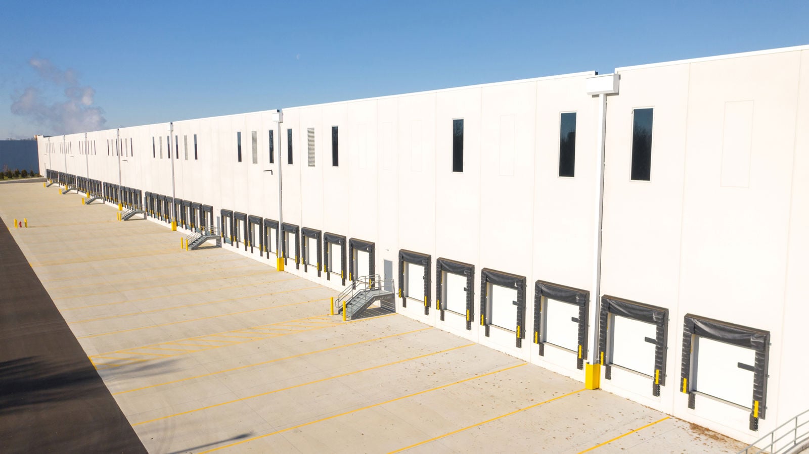 Inbound receiving at the Deftfulfillment loading docks