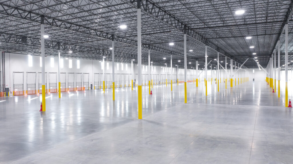 Fulfillment floor inside a Deftfulfillment U.S. warehouse