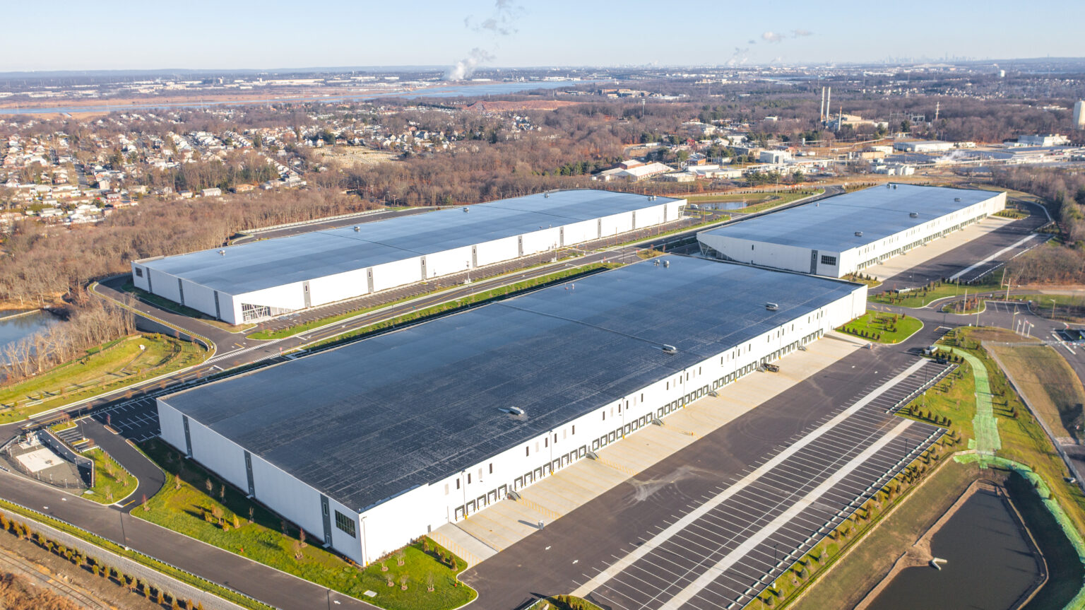 Deftfulfillment East Coast distribution facility from above